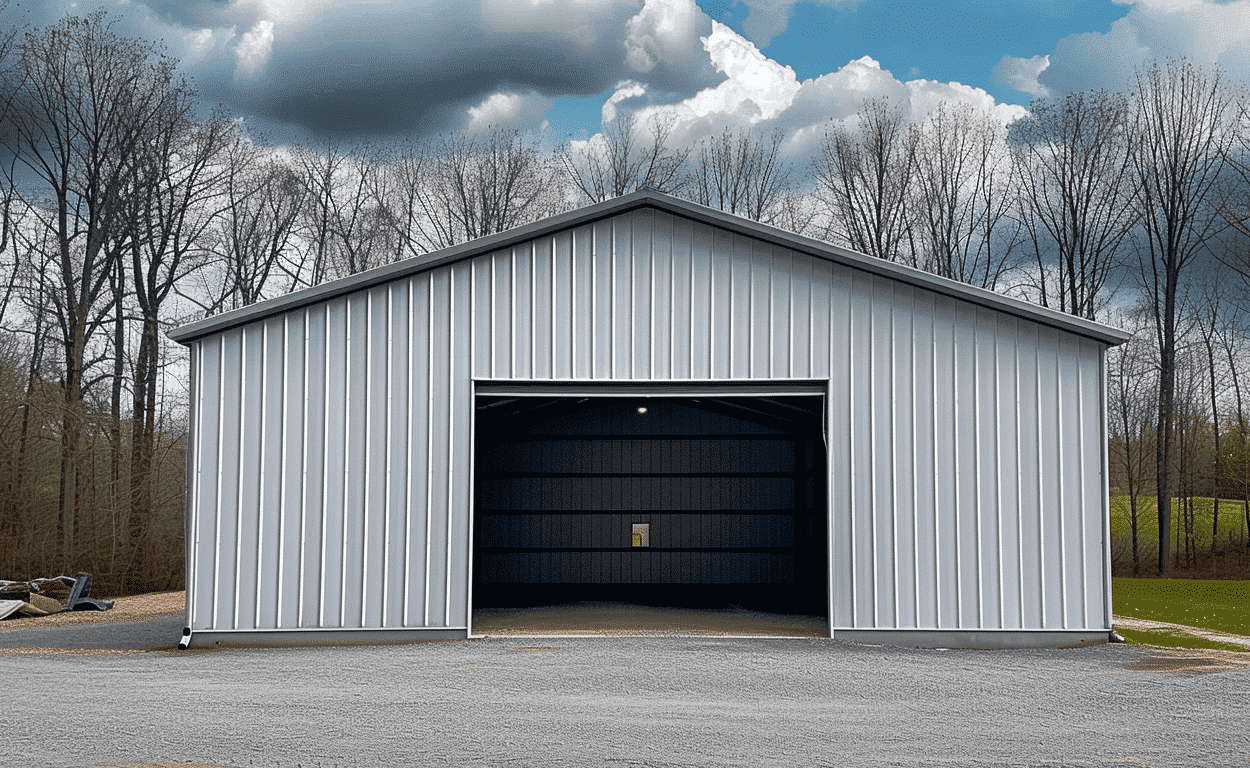 "Price chart of metal buildings in Oxford, Ohio at Oxford Metal store"