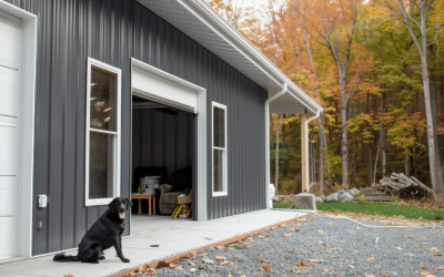 Pole Barn Design for Vehicle Storage