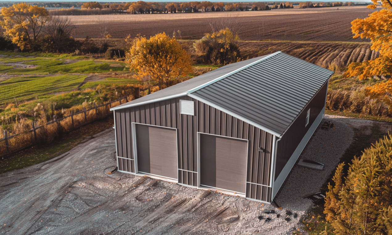 Ontario's Modern Steel Garage Kits