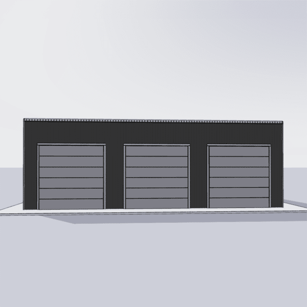 Garage package with shelving, storage solutions, and workspace area. Efficient garage organization and storage options featured.