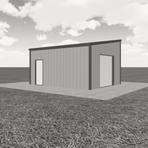 16x20 metal building MB212162010S0 featuring durable construction ideal for garages, workshops, or storage solutions.