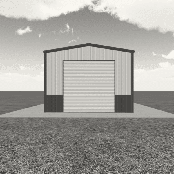 20x40 metal building designed for various uses, showcasing a durable structure and versatile storage options.