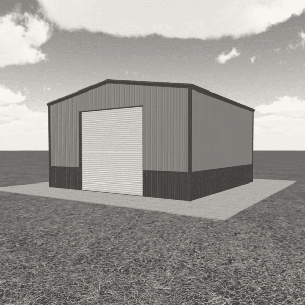 30x30 metal building MB212303016W0 showcasing durable construction and versatile design for various storage and workshop needs