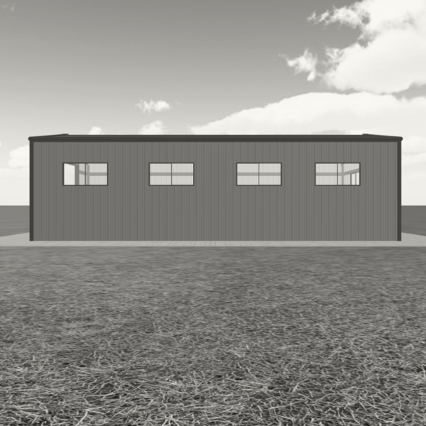 30x50 metal building MB21230501400 featuring a sturdy design suitable for storage or workshop needs.