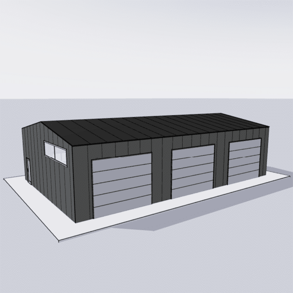 Steel building kit 30x48 designed for durability and versatility in construction projects and storage solutions.