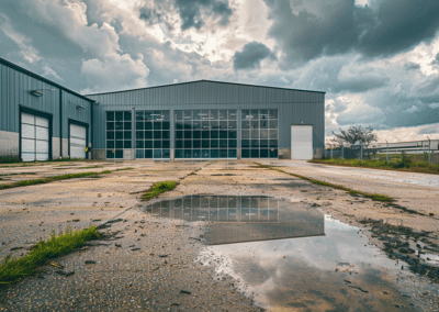 Addition to a Steel Warehouse in Barrie, Ontario