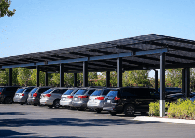 Solar Carport In Barrie, Ontario