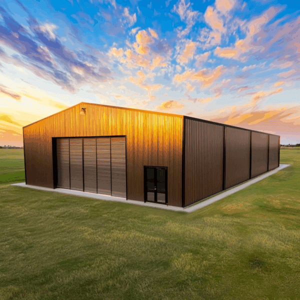 66x120 Steel Building Kit – Industrial Warehouse