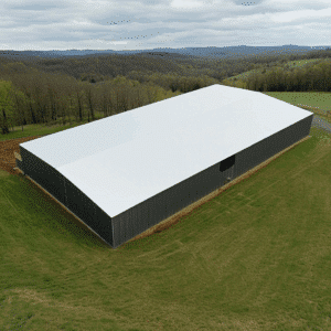 80x160 Steel Building Kit – Large-Scale Warehouse